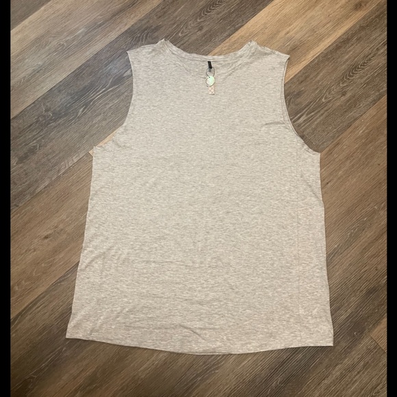 Grey marble muscle tank - Picture 1 of 5